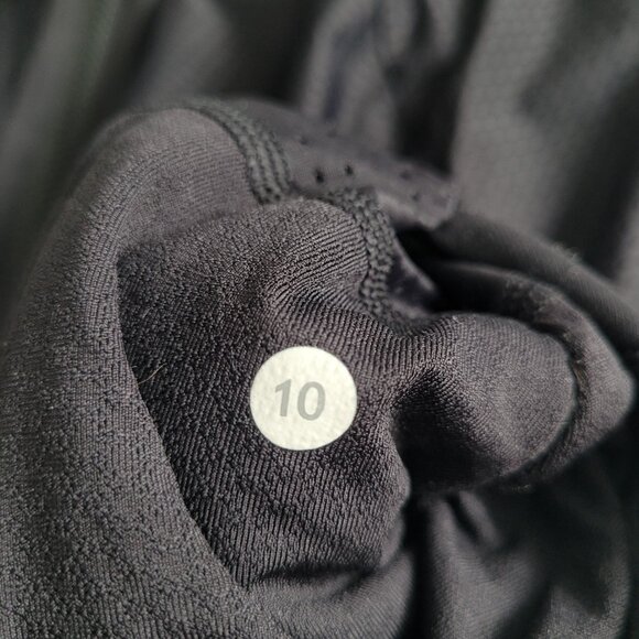 Lululemon "Find Your Bliss" Black & Grey Reversible Track Jacket-LL Size 10* - Picture 10 of 10